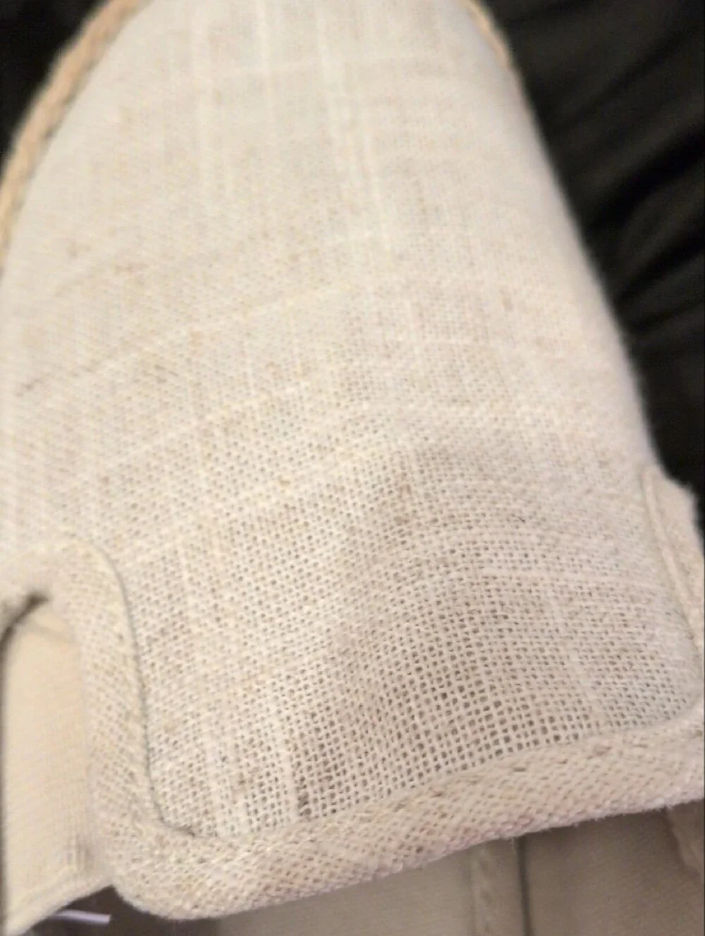 Esprit Cream Slip-On Espadrille Loafers